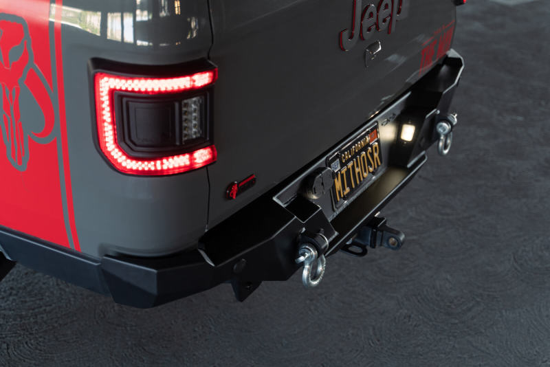 DV8 Offroad 20-23 Jeep Gladiator JT FS-15 Series Rear Bumper Bumpers - Steel DV8 Offroad