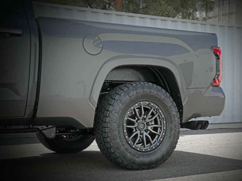 aFe 2022 Toyota Tundra V6-3.5L (tt) Vulcan Series 2.5in to 3in 304 SS Cat-Back Exhaust w/ Black Tip Catback aFe