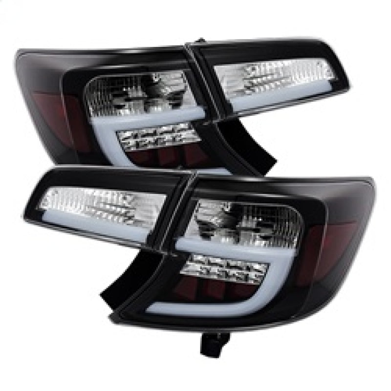 Spyder Toyota Camry 12-14 Light Bar LED Tail Lights Black ALT-YD-TC12-LBLED-BK Tail Lights SPYDER