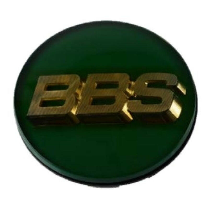 BBS Center Cap 56mm Green/Gold (56.24.012) Wheel Center Caps BBS