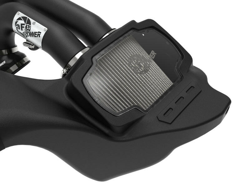 aFe 21-22 Ford F-150 Raptor V6-3.5L(tt) Momentum XP Cold Air Intake System Blk w/ Pro Dry S Filter Cold Air Intakes aFe