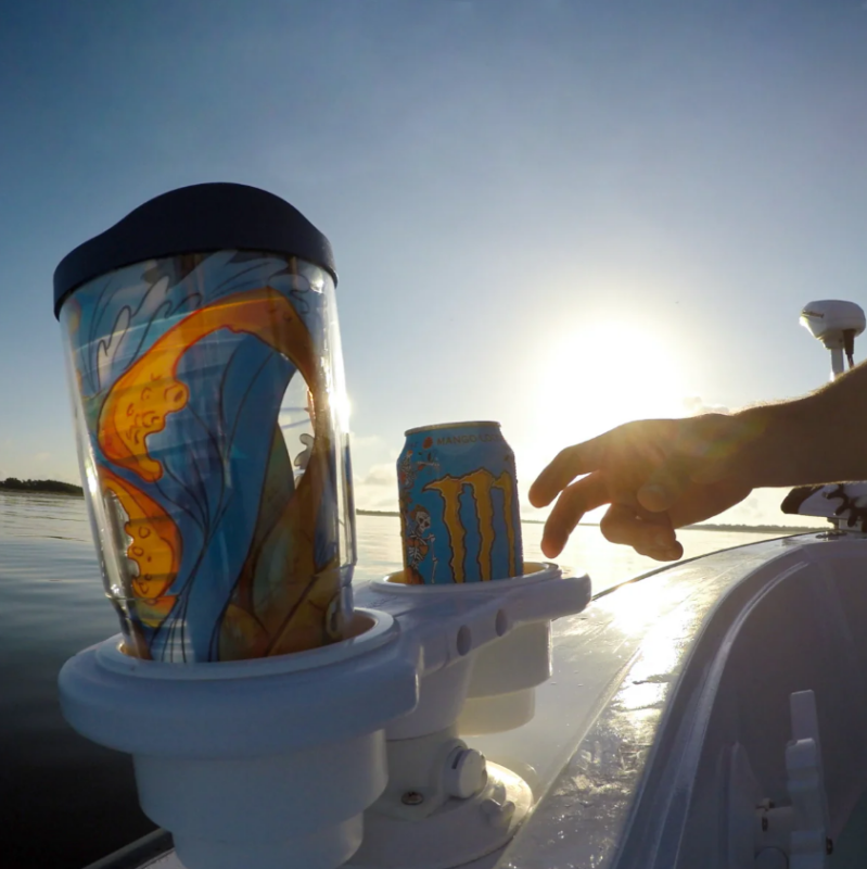 SeaSucker 2-Cup Holder Horizontal - White Cup Holders SeaSucker