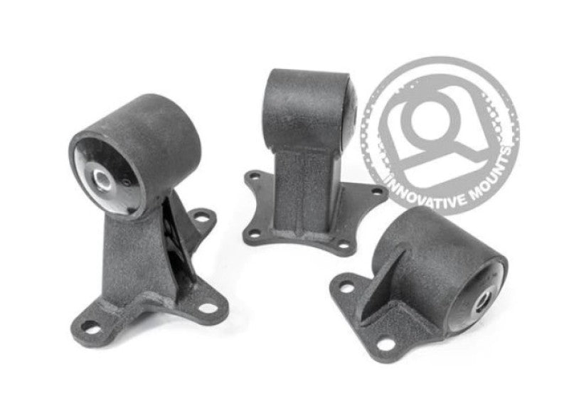 Innovative 94-97 Accord F-Series Black Steel Mounts 85A Bushings (EX Chassis) Engine Mounts Innovative Mounts