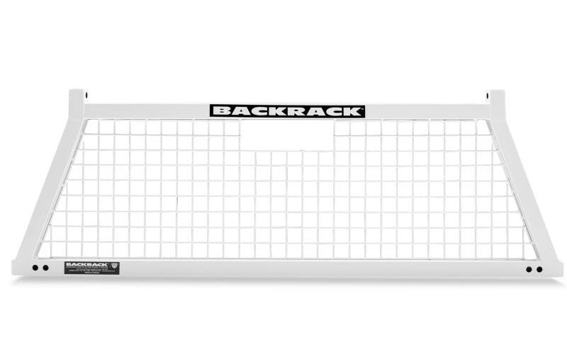 BackRack 04-12 Chevrolet Colorado / 98-21 Nissan Frontier Safetyrack Frame ONLY (Req. HW) - White Headache Racks BackRack