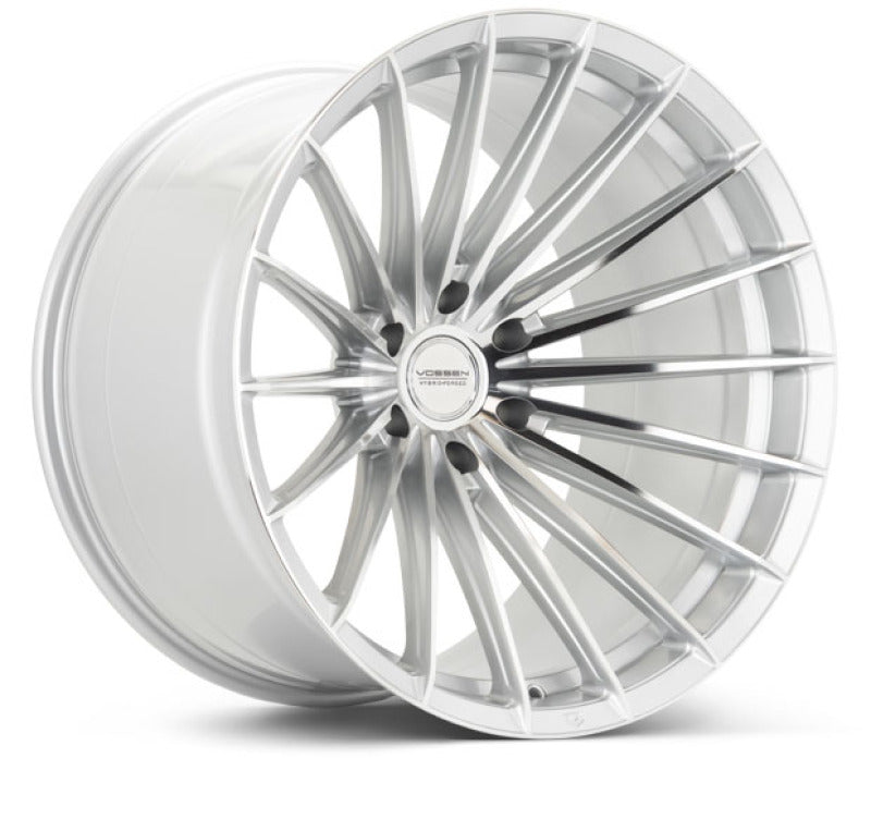 Vossen HFX-4 22x12 - 6x139.7 - ET-44 - Ultra Deep - 106.1 - Silver Polished Wheel Wheels - Forged Vossen