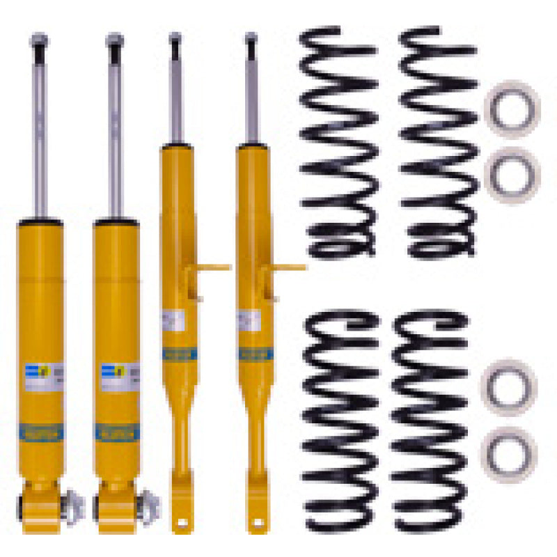 Bilstein B12 (Pro-Kit) 12-17 BMW 640i Base L6 3.0L Front and Rear Suspension Kit Shock & Spring Kits Bilstein