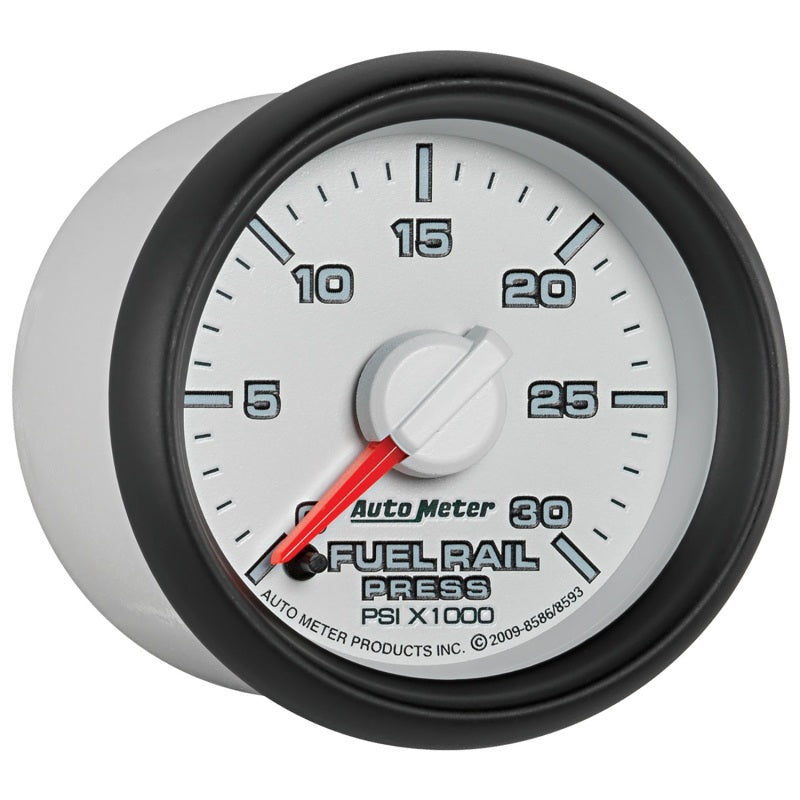 Autometer Factory Match Diesel Fuel Rail Pressure Gauge 52.4mm 0-30K PSI SE, Cummins 6.7 L, Dodge Gauges AutoMeter
