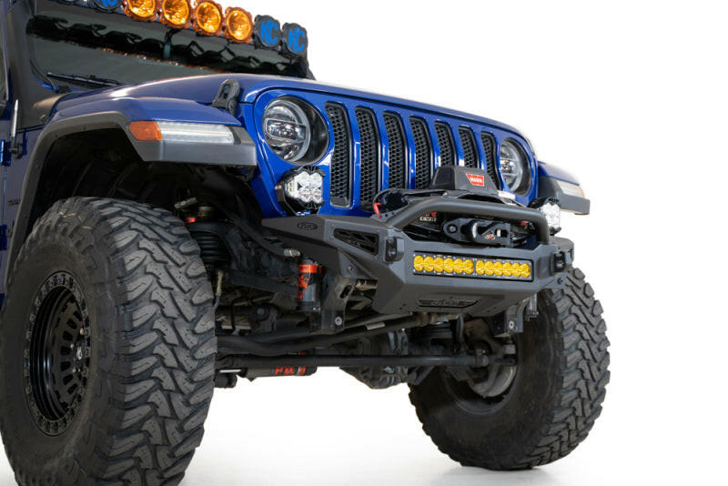 Addictive Desert Designs 18-23 Jeep JL/JT Rock Fighter Front Bumper Bumpers - Steel Addictive Desert Designs