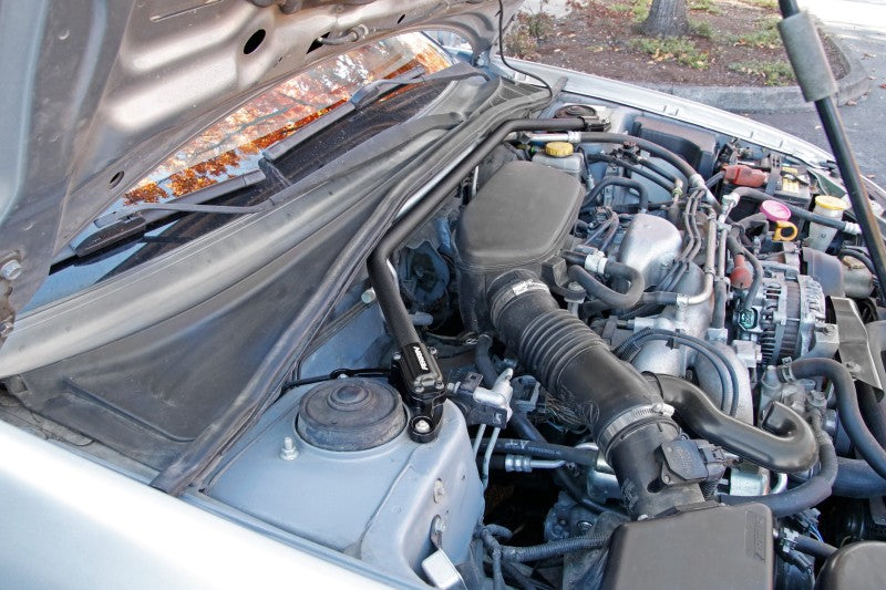 PERRIN 02-07 Subaru WRX/STi/Impreza / 04-08 Forester Front Strut Brace - Black Strut Bars Perrin Performance