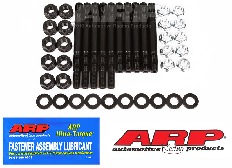 ARP SB Chevy 2-bolt small journal w/windage tray main stud kit Main Stud & Bolt Kits ARP