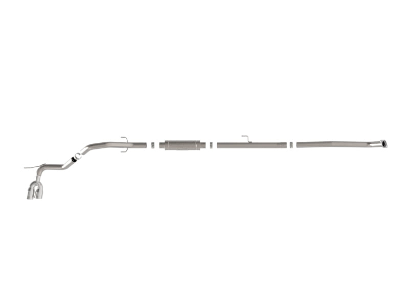 aFe 15-26 Toyota Hilux L4-2.4/2.8L (td) Vulcan Series 3in SS Rear-Side Exit Exhaust w/ Polished Tip Catback aFe