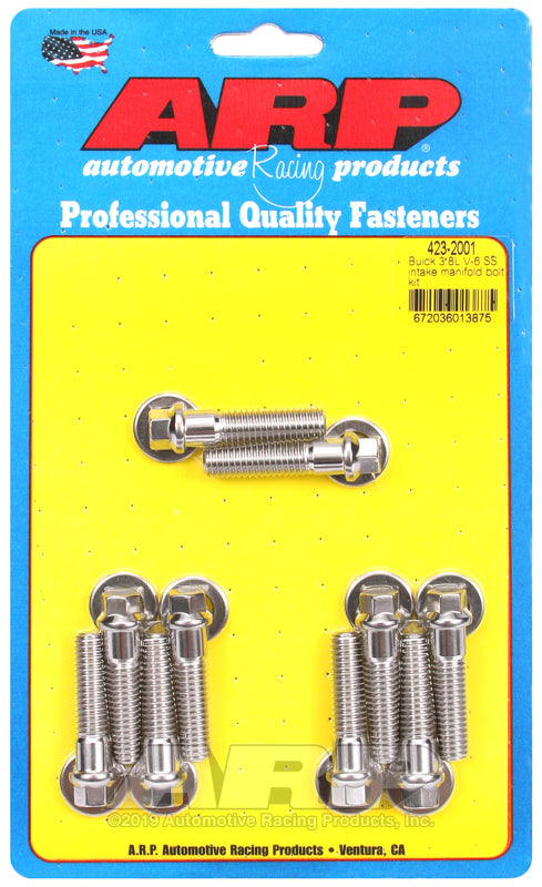 ARP Buick 3.8L V-6 SS Intake Manifold Bolt Kit Hardware Kits - Other ARP