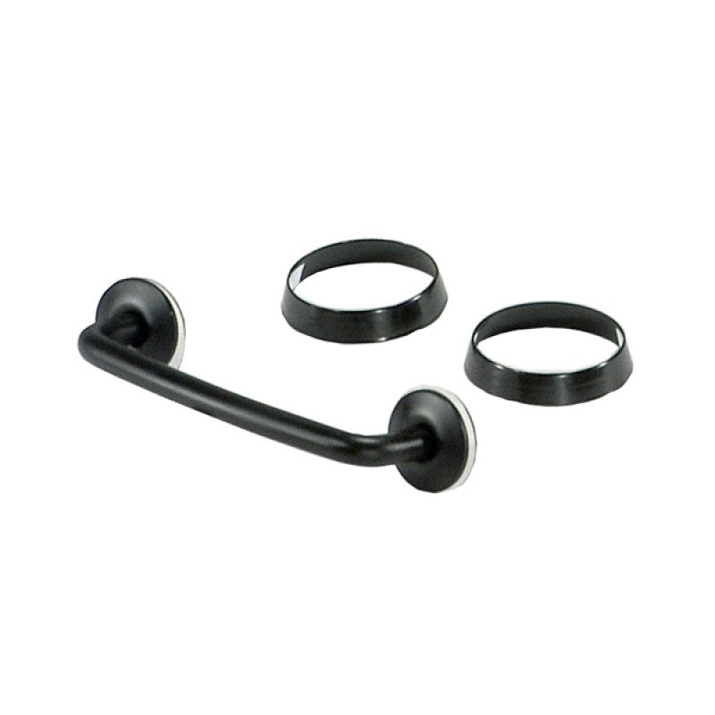 Rugged Ridge 97-06 Jeep Wrangler Black Windshield Tie Down Kit Tie Rods Rugged Ridge