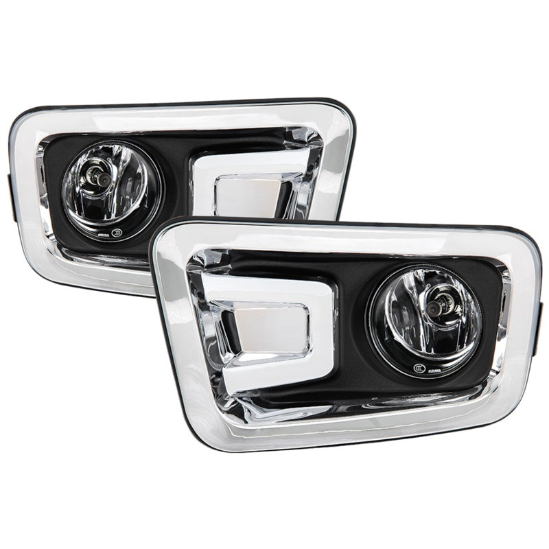 Spyder 16-18 Nissan Titan (w/o Auto Headlight) OEM Style Fog Lights w/Switch - Clear (FL-NT16-C) Fog Lights SPYDER