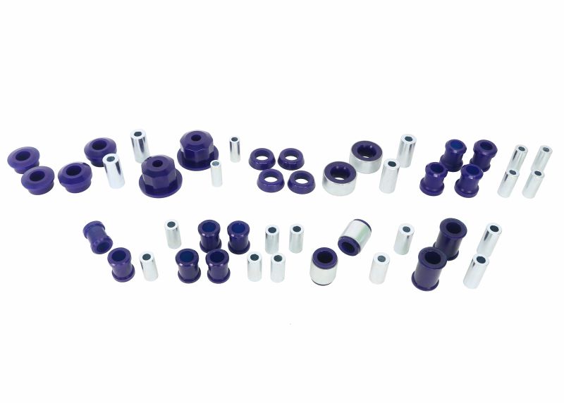 SuperPro 2006 Mazda MX-5 Miata Touring Fr/Rear Vehicle Master Bushing Kit - Camber/Caster Adjustable Bushings - Full Vehicle Kits Superpro