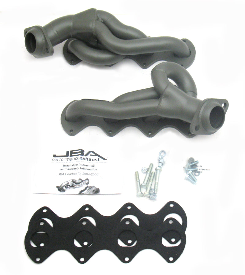 JBA 05-10 Ford F-Series 5.4L 3V 1-5/8in Primary Ti Ctd Cat4Ward Header Headers & Manifolds JBA