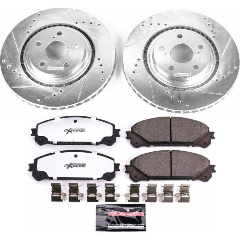 Power Stop 15-17 Lexus NX200t Front Z36 Truck & Tow Brake Kit Brake Kits - Performance D&S PowerStop