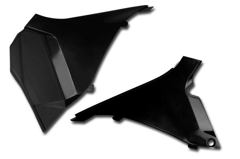 Cycra 11-13 KTM 125-500 SX/XC/SX-F/XC-F/XC-W/XCF-W/EXC-F Powerflow Air Box Cover - Black Plastics Cycra
