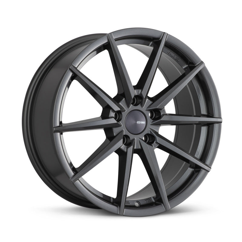 Enkei Hornet 19x8 5x112 45mm Offset 72.6mm Bore Anthracite Wheel Wheels - Cast Enkei