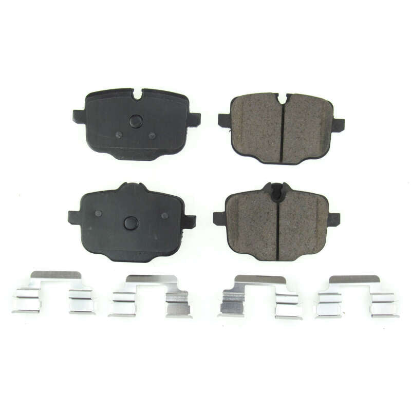 Power Stop 18-19 BMW 530e Rear Z17 Evolution Ceramic Brake Pads w/Hardware Brake Pads - OE PowerStop