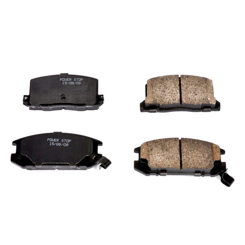 Power Stop 85-89 Toyota MR2 Rear Z16 Evolution Ceramic Brake Pads Brake Pads - OE PowerStop