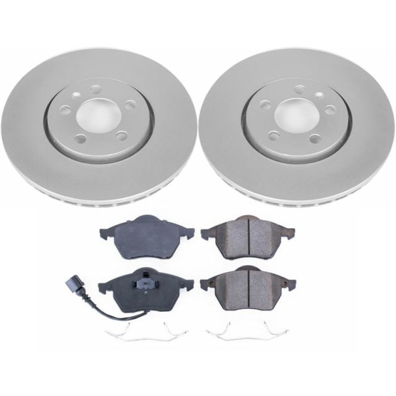 Power Stop 99-10 Volkswagen Beetle Front Z23 Evolution Sport Coated Brake Kit Brake Kits - Performance D&S PowerStop