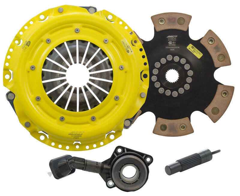 ACT 2014 Ford Focus HD/Race Rigid 6 Pad Clutch Kit Clutch Kits - Single ACT