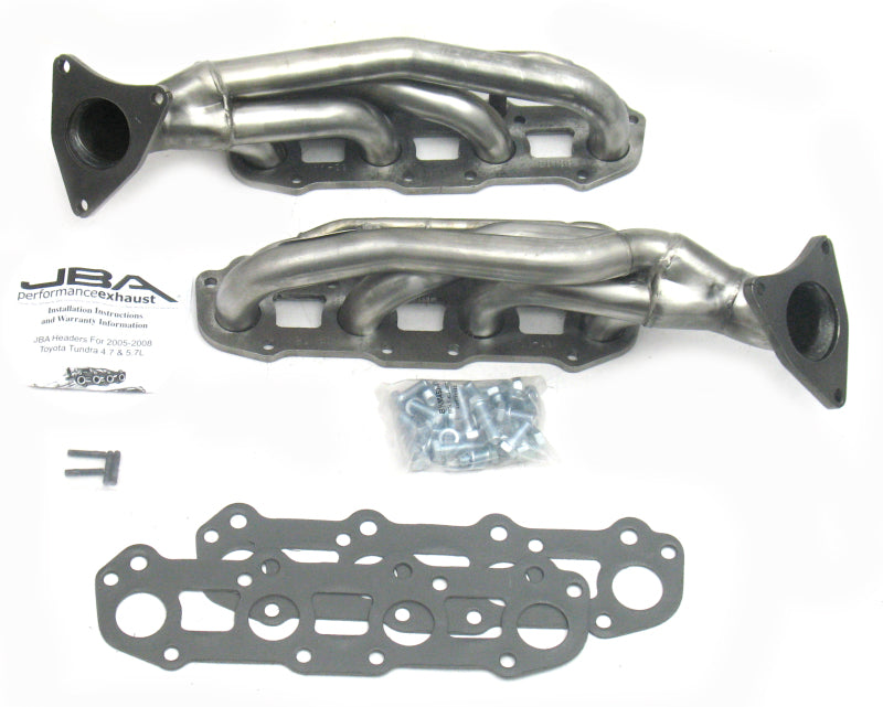 JBA 07-09 Toyota 4.7L V8 1-1/2in Primary Raw 409SS Cat4Ward Header Headers & Manifolds JBA