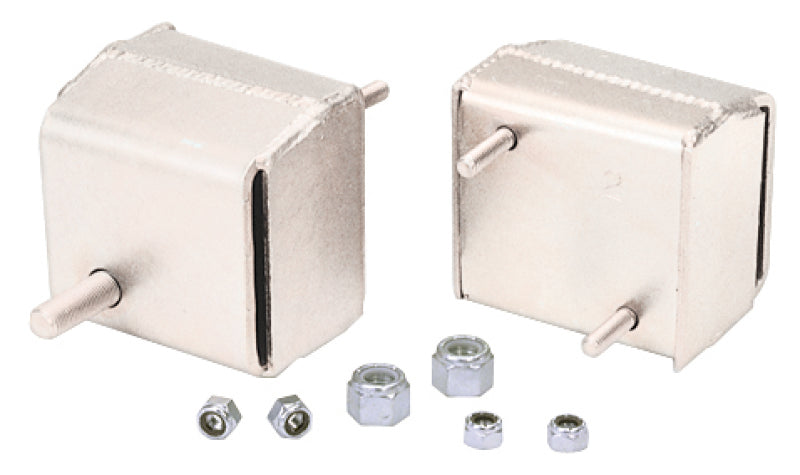 Moroso 84-92 Ford 5.0L Mustang Motor Mounts - 3/16in - Grade 8 Studs - Steel - 2 Pack Engine Mounts Moroso