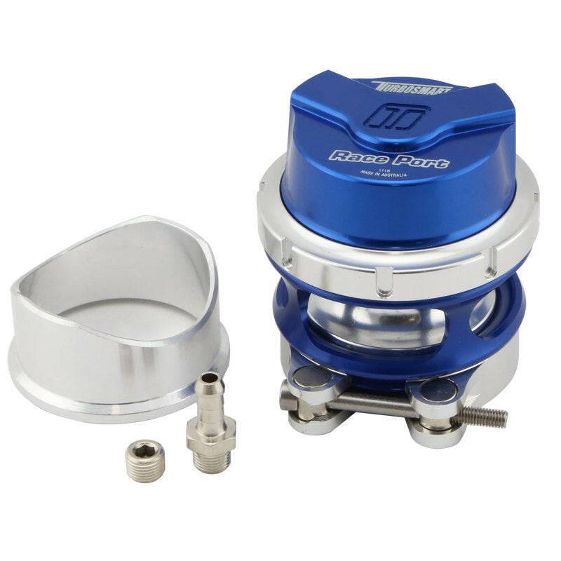 Turbosmart BOV Race Port - Blue - Gen V Blow Off Valves Turbosmart