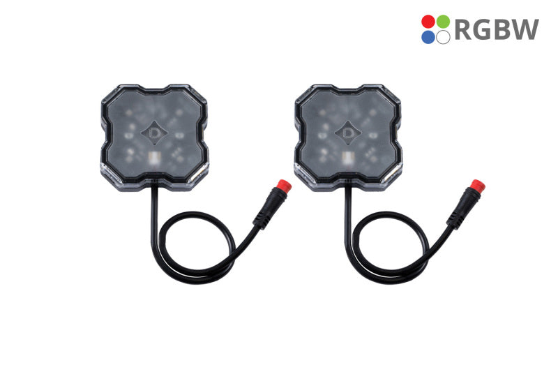 Diode Dynamics Stage Series RGBW LED Rock Light (Add-on 2-pack) Light Accessories and Wiring Diode Dynamics