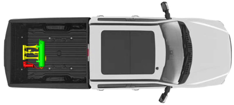 Kleinn 17-22 Ford F-250/ F-350 Onboard Air System w/ Model 730 Horns Horns Kleinn Air Horns