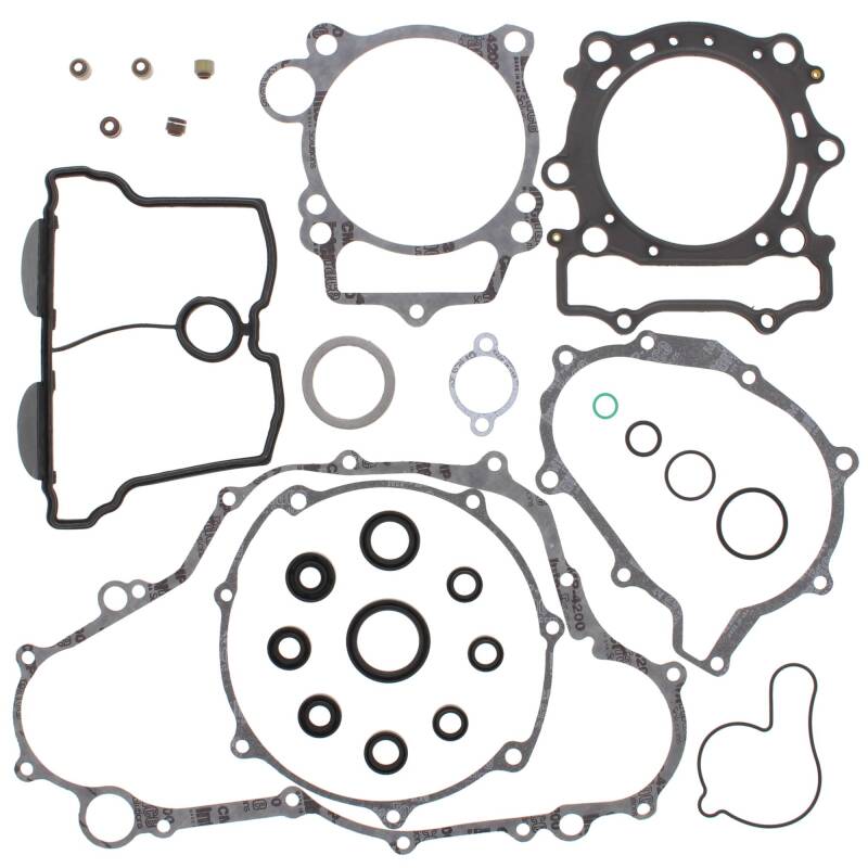 Vertex Gaskets 2000 Yamaha WR400F Complete Gasket Kit w/ Oil Seals Engine Hardware Vertex Pistons