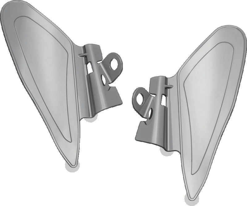 Kuryakyn Saddle Shields Heat Deflectors 14-Up Indian Models(excluding Scout) Smoke Heat Shields Kuryakyn