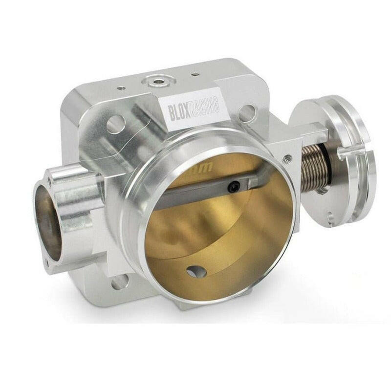 BLOX Racing Honda B/D/H/F Series Engines 70mm Silver Billet Throttle Body V2 Throttle Bodies BLOX Racing