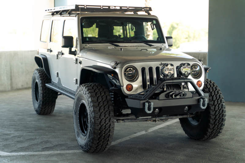 DV8 Offroad 07-18 Jeep Wrangler JK Slim Fender Flares Fenders DV8 Offroad