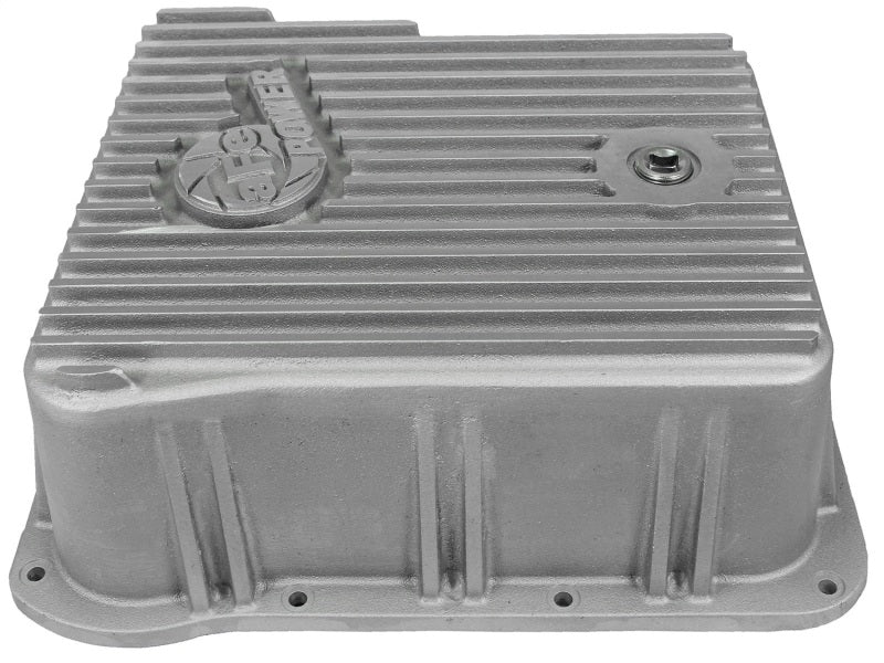 aFe Transmission Pan Cover (Raw); GM Diesel Trucks 01-14 V8-6.6L (td) Diff Covers aFe