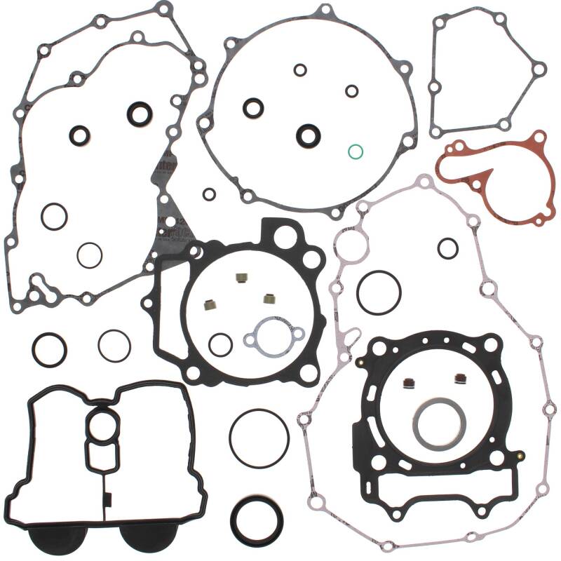 Vertex Gaskets 09-23 Yamaha YFZ450R Complete Gasket Kit w/ Oil Seals Engine Hardware Vertex Pistons