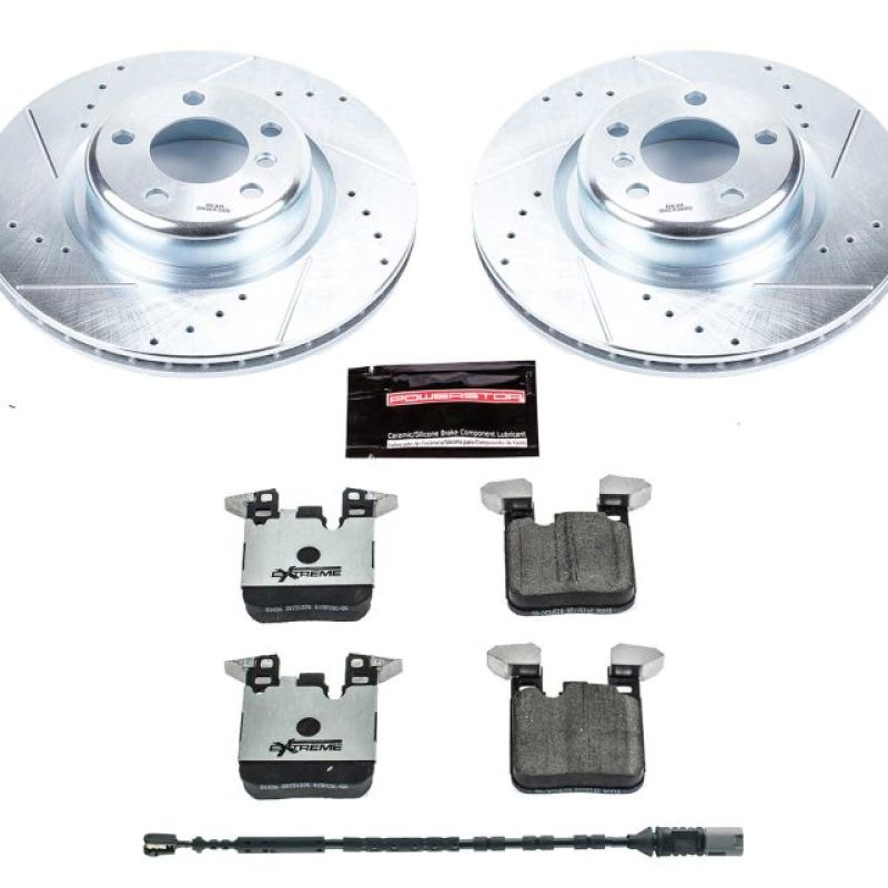 Power Stop 14-16 BMW 228i Rear Z26 Street Warrior Brake Kit Brake Kits - Performance D&S PowerStop