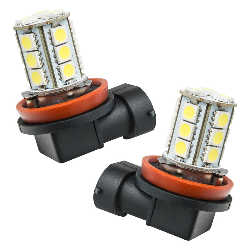 Oracle H11 18 LED Bulbs (Pair) - White Bulbs ORACLE Lighting