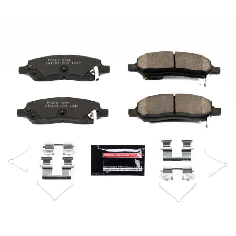 Power Stop 13-16 Dodge Dart Rear Z23 Evolution Sport Brake Pads w/Hardware Brake Pads - Performance PowerStop