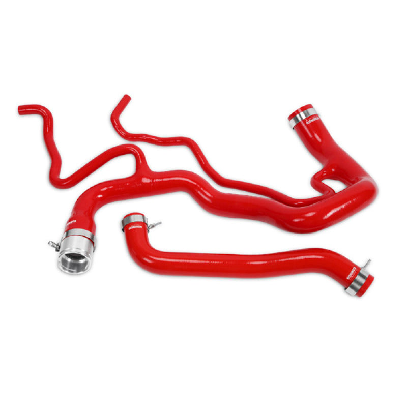 Mishimoto 11+ Chevrolet Duramax 6.6L Red Silicone Coolant Hose Kit Hoses Mishimoto