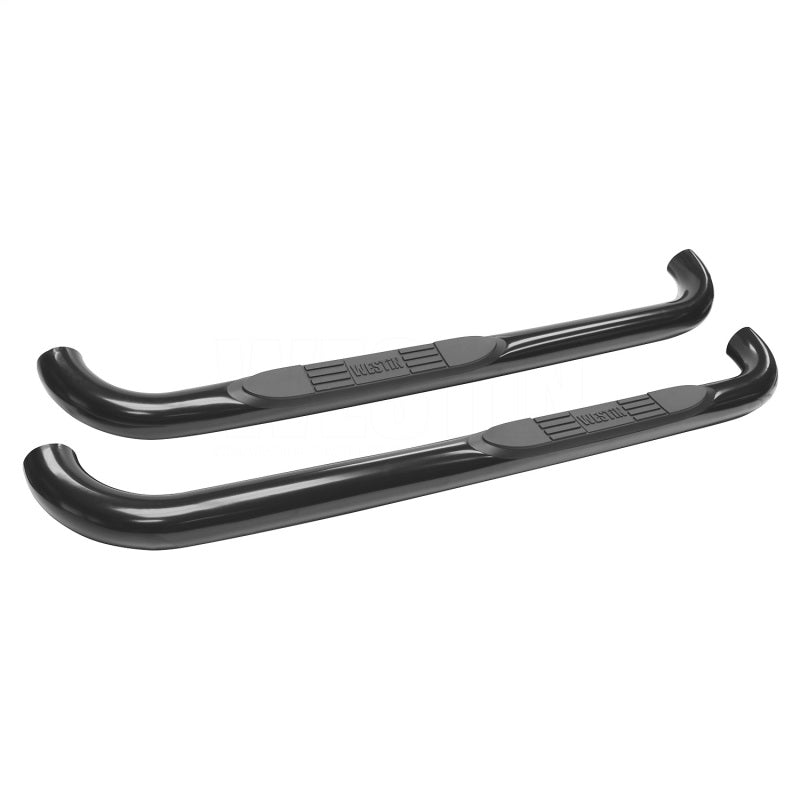 Westin 2005-2018 Toyota Tacoma Reg Cab E-Series 3 Nerf Step Bars - Black Nerf Bars Westin