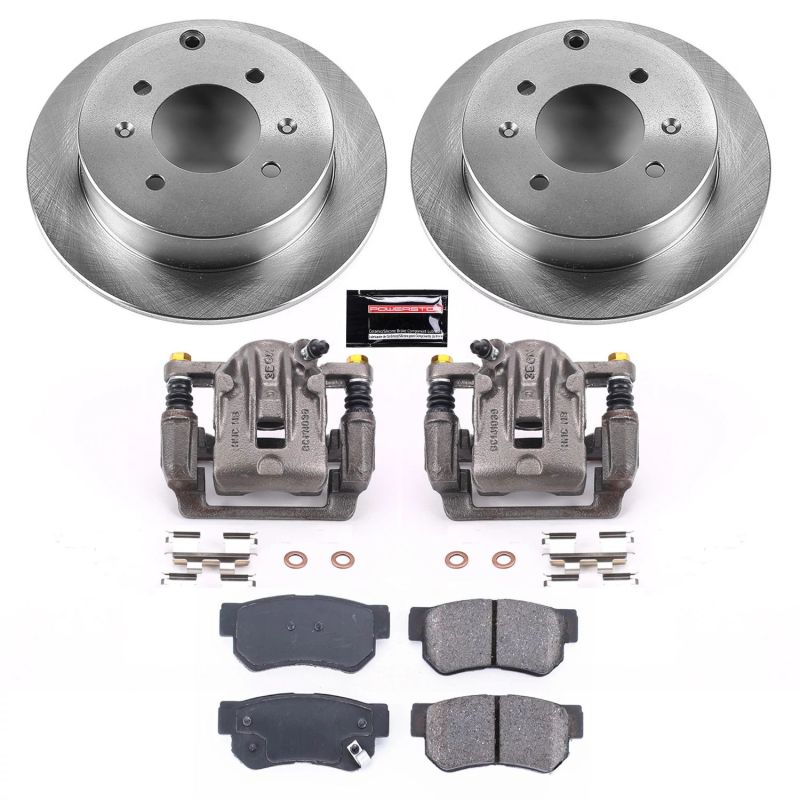 Power Stop 99-05 Hyundai Sonata Rear Autospecialty Brake Kit w/Calipers Brake Kits - OE PowerStop