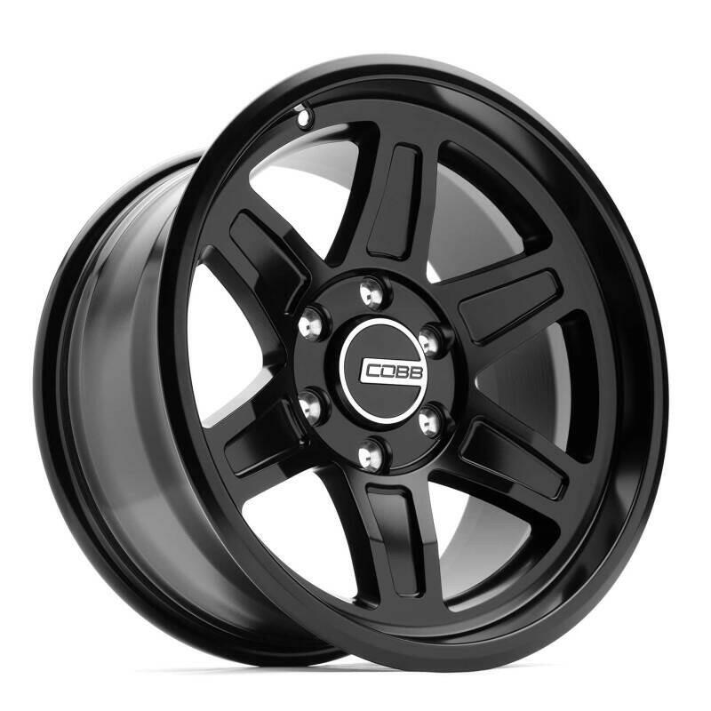 Cobb Adventure Series TR-01 Wheel 17x8.5 ET-1 6x139.7 - Satin Black Wheels - Forged COBB