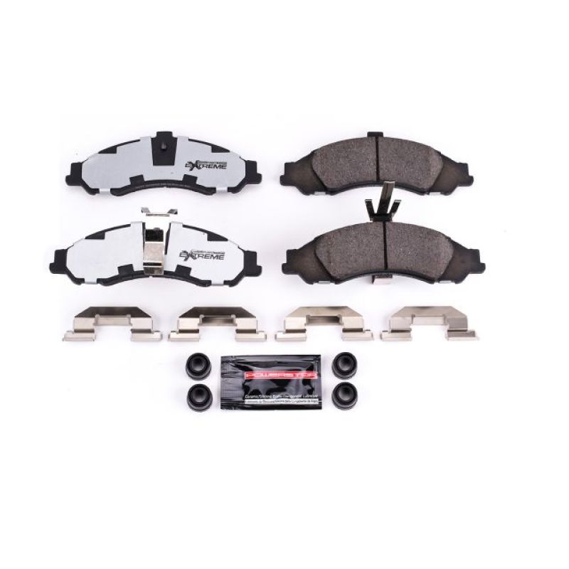 Power Stop 2004 Pontiac GTO Front Z26 Extreme Street Brake Pads w/Hardware Brake Pads - Performance PowerStop