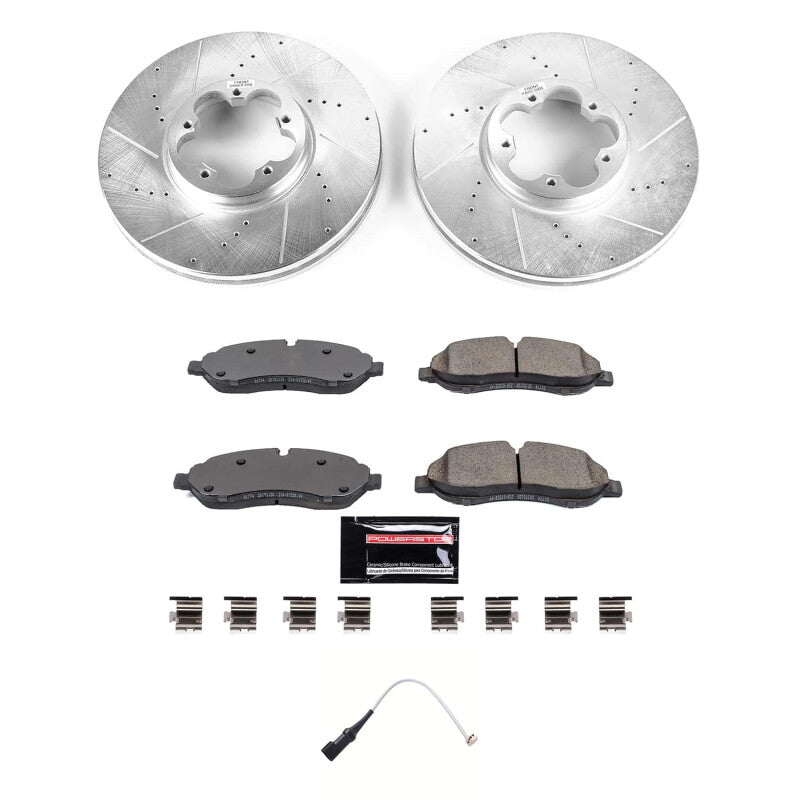 Power Stop 20-21 Ford Transit-350 Front Z23 Evolution Brake Kit Brake Kits - Performance D&S PowerStop