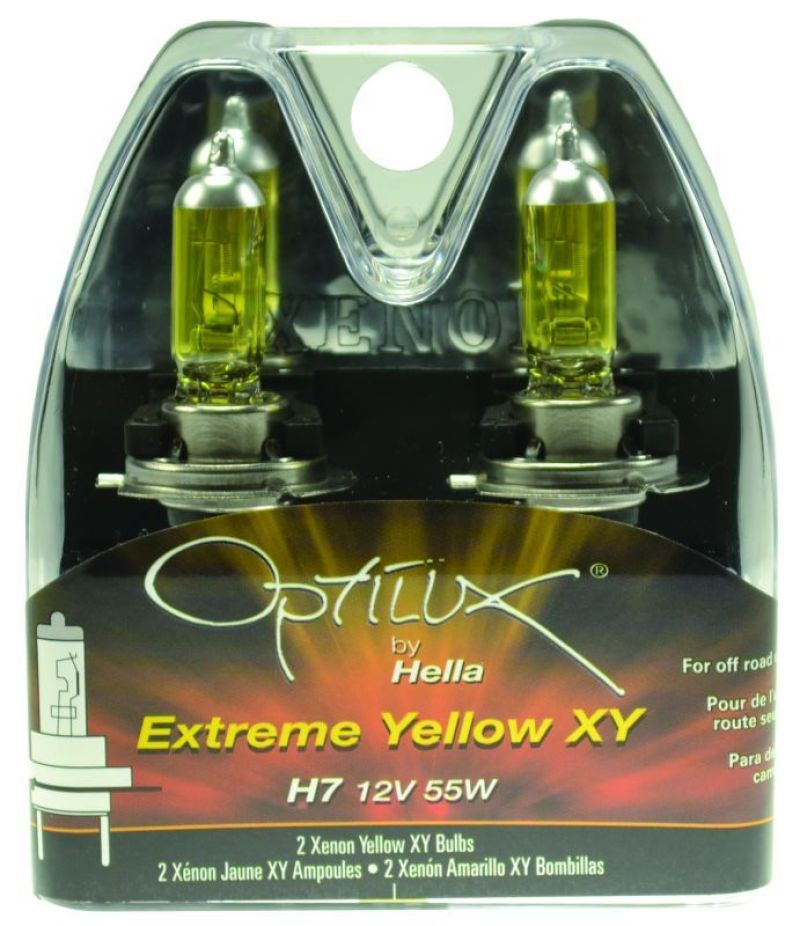 Hella Optilux H7 12V/55W XY Xenon Yellow Bulb Bulbs Hella
