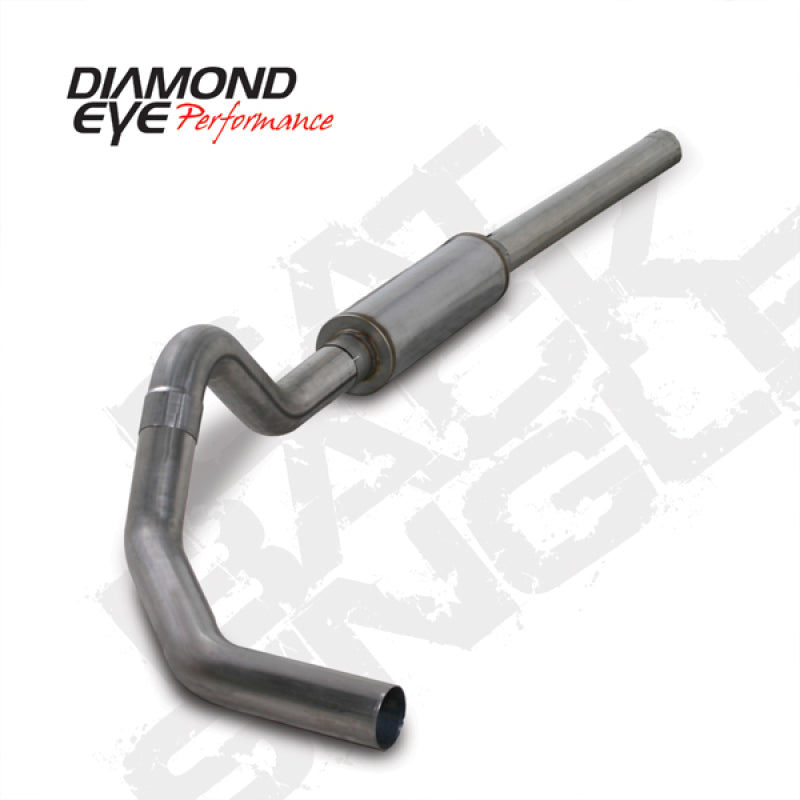 Diamond Eye KIT 4in Catback Single SS: 2004.5-2007.5 DODGE CUMMINS 600 Catback Diamond Eye Performance