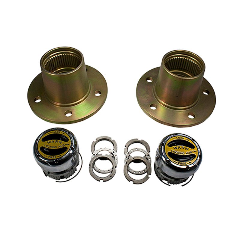 Yukon Gear 67-75 Jeep CJ6 Front Hub Conversion Kit 5 x 5.5in Bolt Pattern Wheel Hubs Yukon Gear & Axle